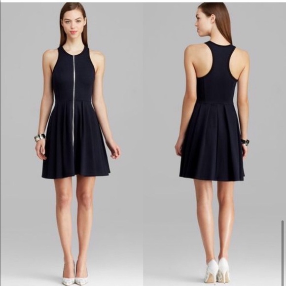 Bailey 44 | Racerback Sporty Fit/Flare Navy Mini Dress From Revolve Small - Picture 2 of 15